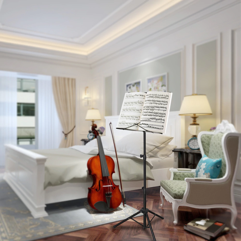 Atril Director FMS05 Plegable Deluxe Reforzado P/Partituras-Notebook Flanger KAIRON - Imagen 4