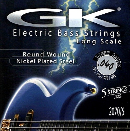 Cuerdas Para Bajo 20705 De 5 Cuerdas .040-.125 Gk Medina Artigas BASE