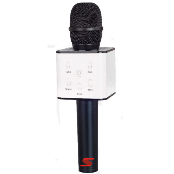 Microfono Q7B Con BT-Karaoke-Puerto USB-Bateria Y Estuche-Negro Senon MARTCAR
