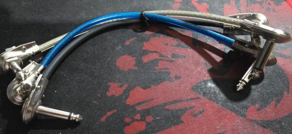 Cable M117 Pedal 30 Cms. Plug L Metal X Unidad Aria ALEYMAR