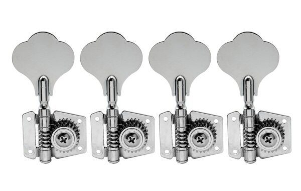 Clavijas Bajo Electrico AMCL4L 4 En Linea (Tornillos, Bujes) Interdrums INTERMUSICA