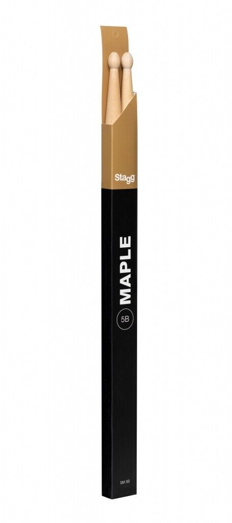 Palillos Baquetas Maple 5A Punta De Madera Stagg MJ MUSIC