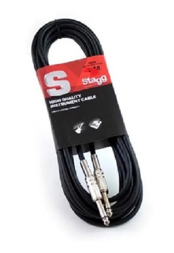Cable Plug-Plug SGC10 6mm.10 Mts. Stagg MJ MUSIC