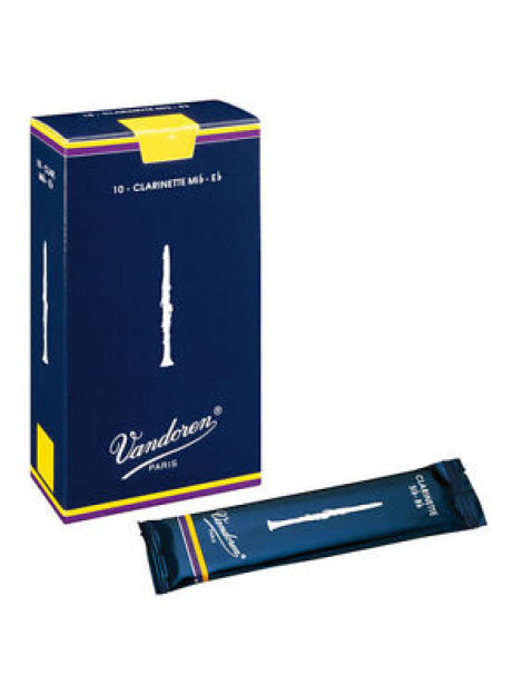 Caña Clarinete Requinto 2 Y 2.5 Tradicional X Unidad Vandoren FAMA