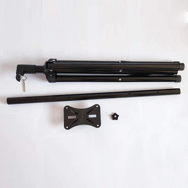 Soporte Pie Trípode Para Parlante FS611-1 1,80Mts Con Conector De Plástico Flanger KAIRON - Imagen 2