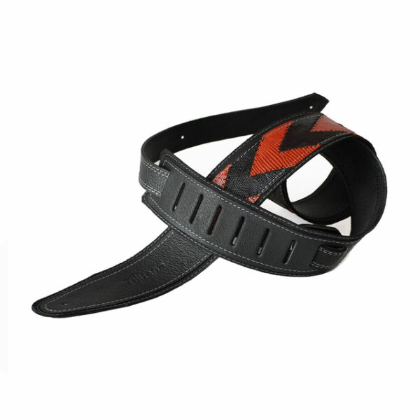 Correa Lizard En V 5416 Cuero Marrón/Negro Tijuana ALEYMAR