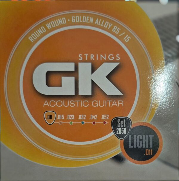 Cuerdas P/Guitarra Acusticas 2050 .011 GK Medina Artigas BASE