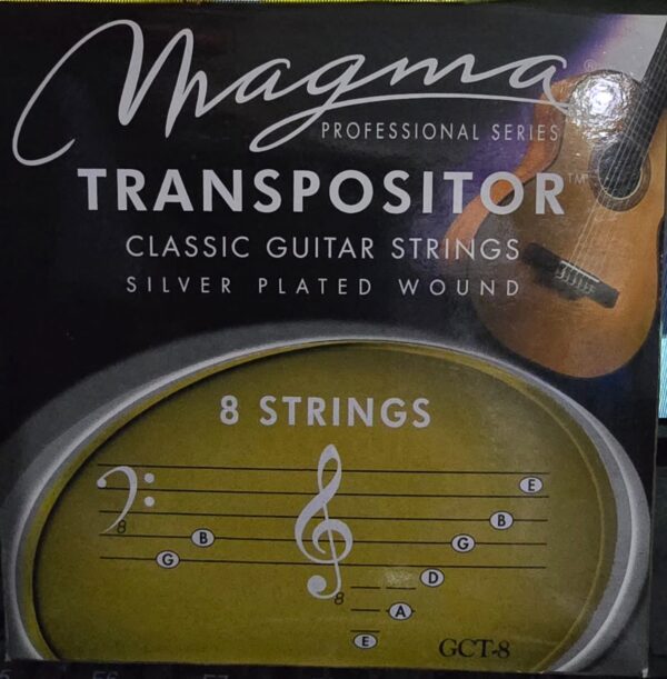 Cuerdas GCT8 Transpositor Clásica  8 Cuerdas MAGMA