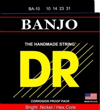 Cuerdas Para Banjo Tenor BA10 4 Cuerdas DR HMG