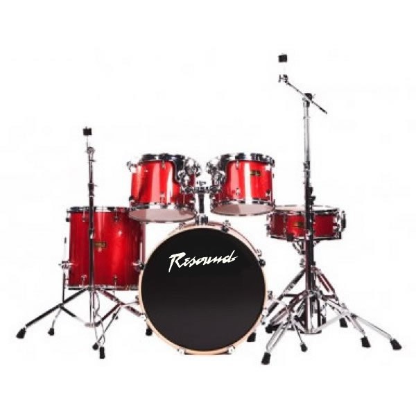 Bateria Acustica 5 Cuerpos RESOUND JBP-1212A-5225T LA FUSA