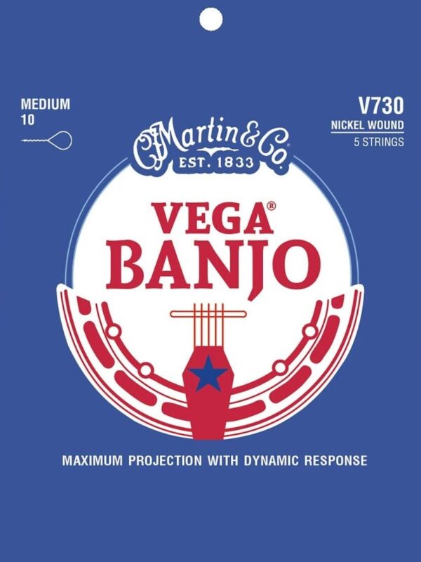 Cuerdas Para Banjo V730 Vega 5 Cuerdas Martin&Co INTERMUSICA