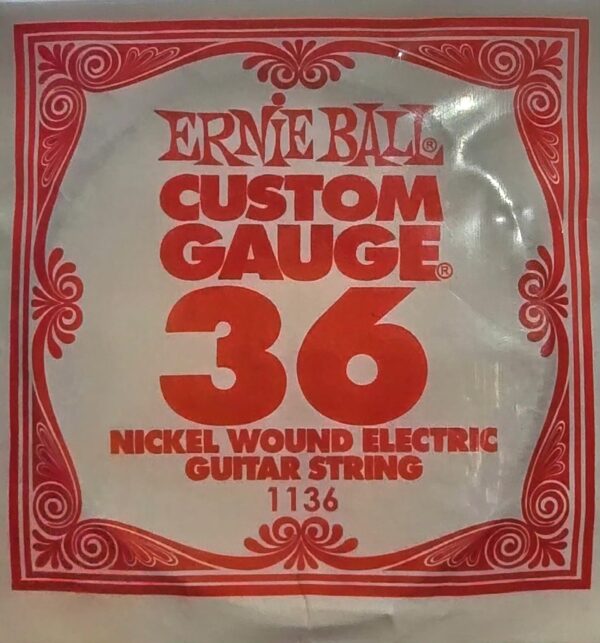 Cuerda Suelta .036 Electr/Acust. Ernie Ball ALEYMAR