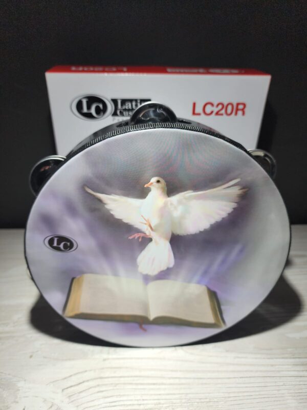 Pandereta Pandero Religiosa Lc20r Paloma Latin Custom FAMA