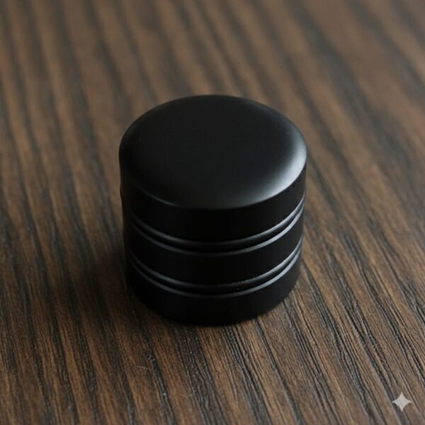 Perilla Sombrero C1019 Metalica Negra KD LA FUSA