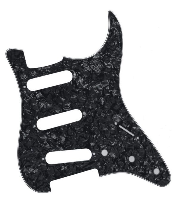 Pickguard P61ST Perlado Negro Strato 3 Pastillas PARQUER