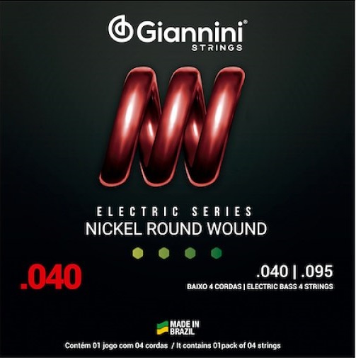 Cuerdas Para Bajo GEEBRL 40-95 4 Cuerdas Giannini LA FUSA