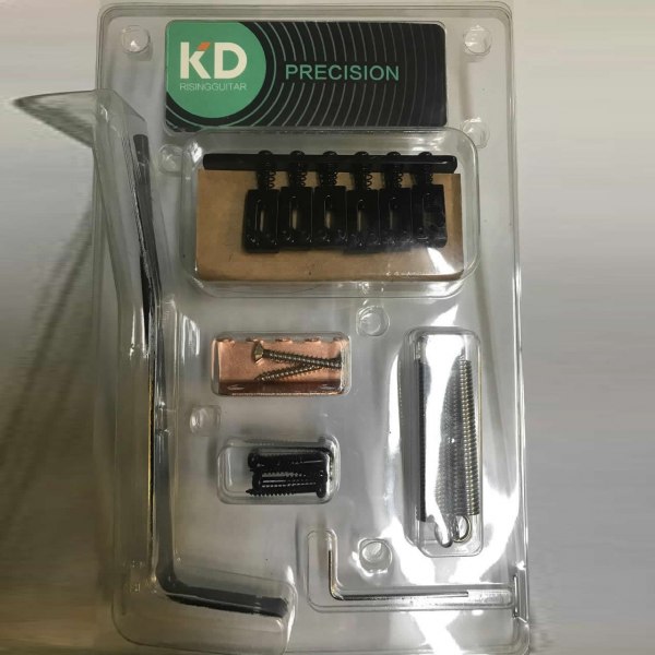 Tremolo Palanca Vibrato BG1004 Negro T/Fender Completo KD LA FUSA