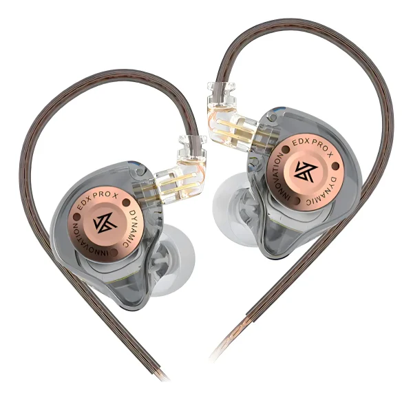Auriculares In Ear KZ EDX PRO X Gris Sin Micrófono KZ CARME