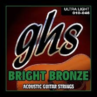 Cuerdas BBU10 Guitarra Acustica 010-046 BRIGHT BRONZE™ GHS CARME