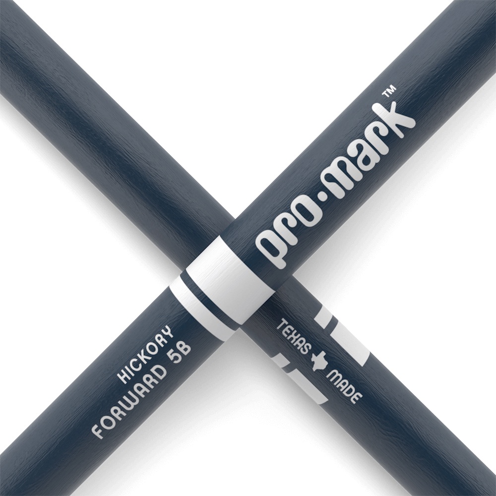 Palillos Baquetas 5B Punta Madera Color Azul Promark By Daddario MJ MUSIC - Imagen 2