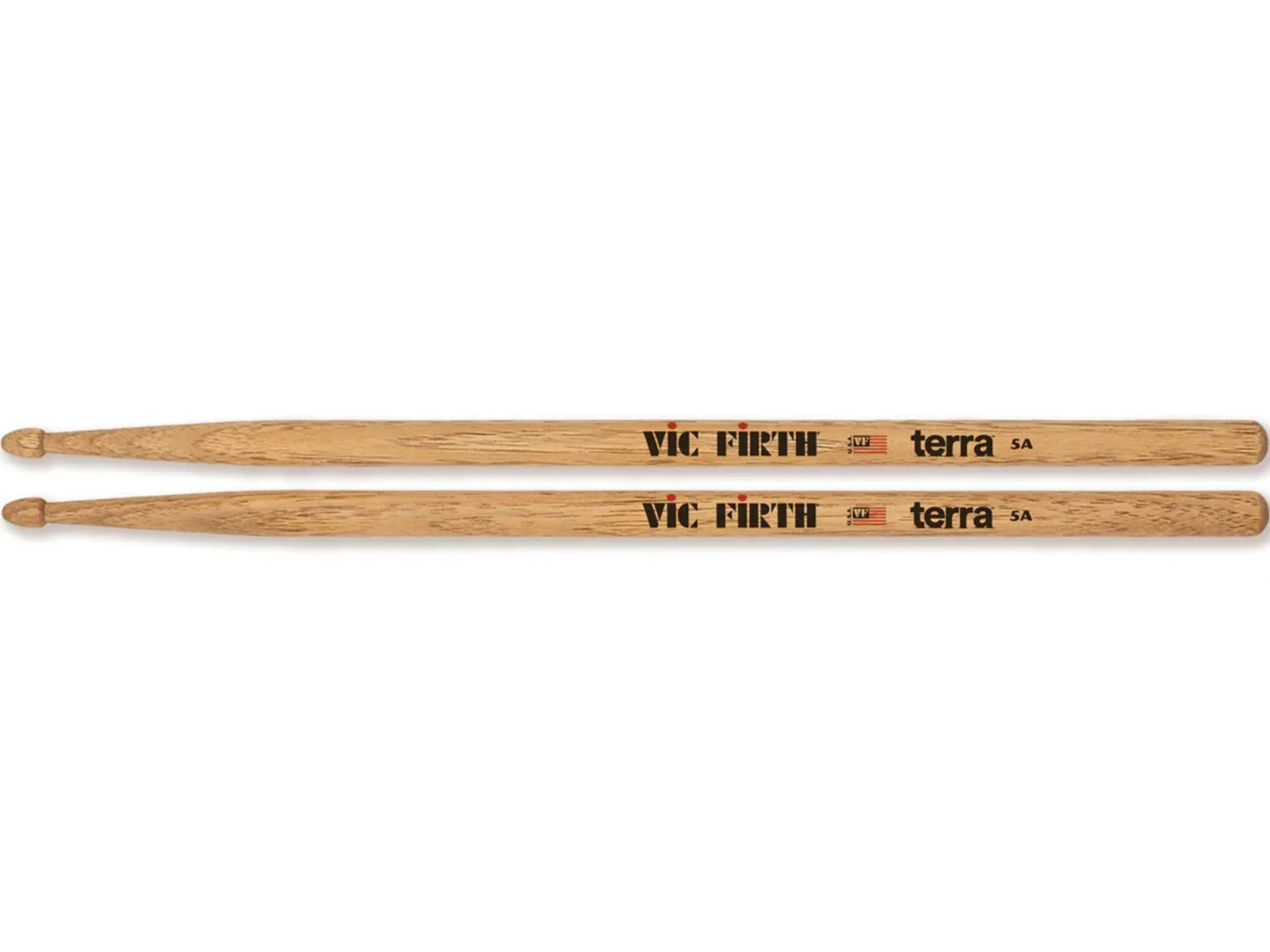 Baquetas Palillos 5AT Punta De Madera TERRA American Classic® Vic Firth IMPORT MUSIC