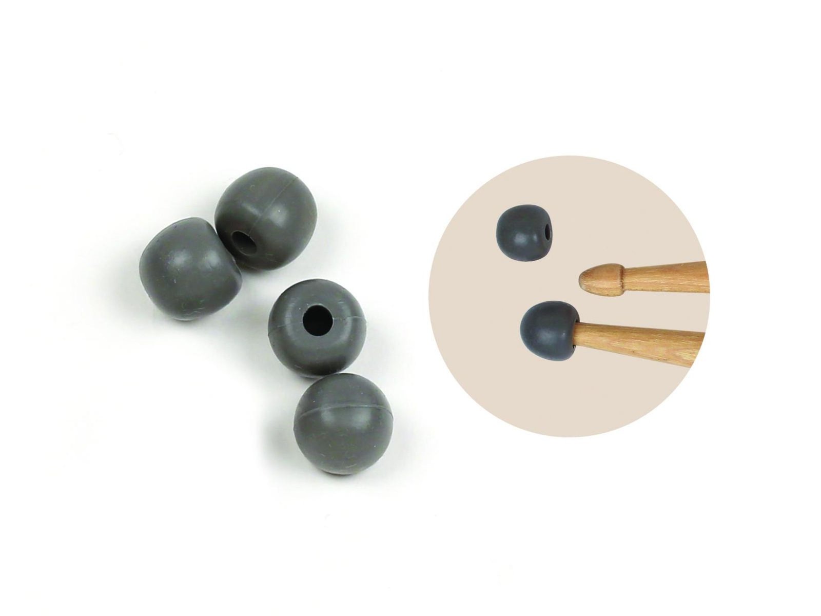 Puntas De Practica Universales UPT X Par Vic Firth IMPORT MUSIC