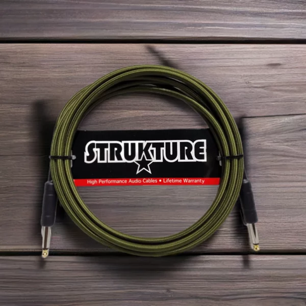 Cable SC10MG Para Instrumento Guitarra O Bajo 3 Metros Strukture KAIRON
