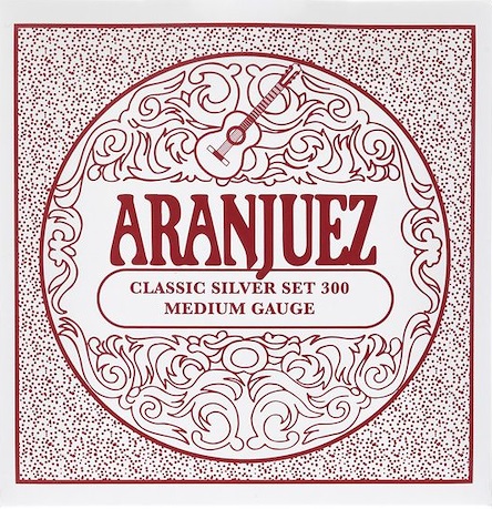 Cuerdas Guitarra Clasica 300 Tension Media Aranjuez By Augustine USA BREYER