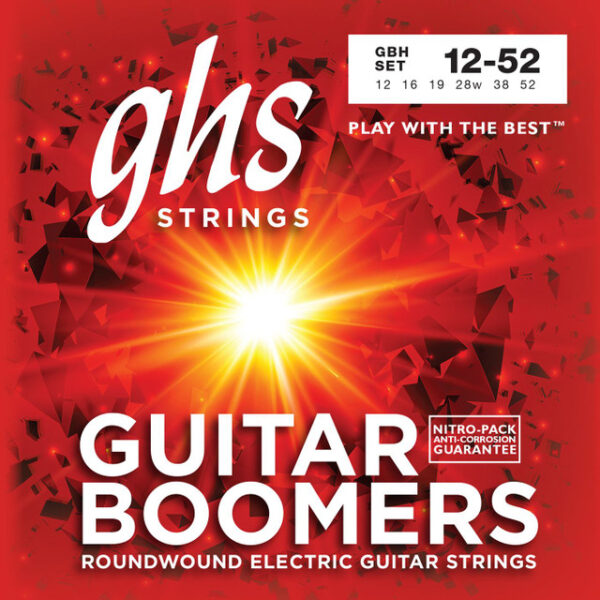 Cuerdas GBTNT 012-052 Guitarra Electrica BOOMERS® GHS CARME