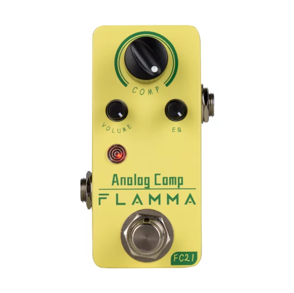 Pedal Mini Compressor FC21 Para Guitarra Eléctrica Flamma KAIRON IVA 10,5%