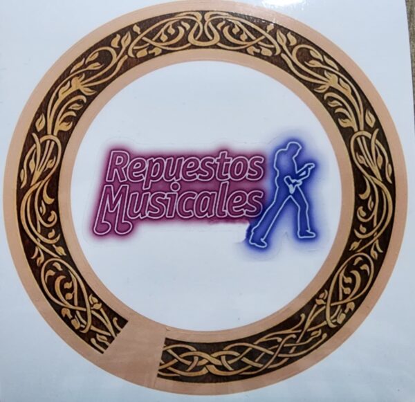 Roseta Autoadhesiva Premium Para Guitarra Clasica Varios Modelos Mi Raza