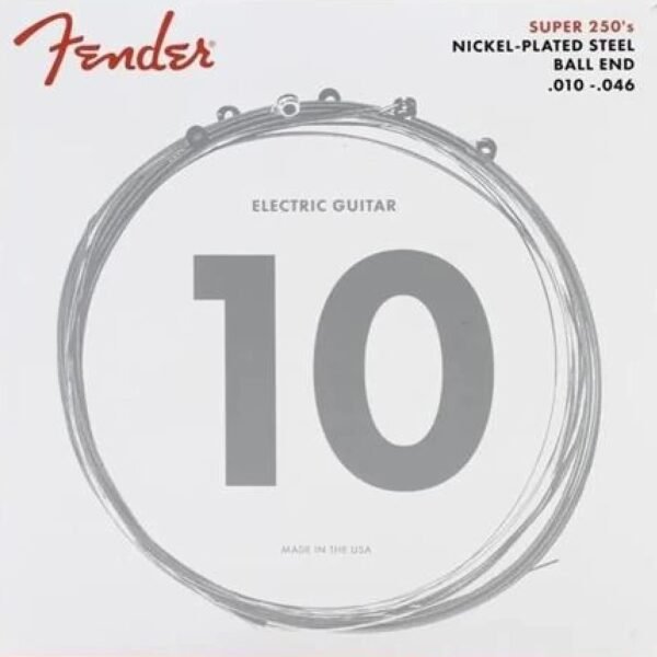 Cuerdas Guitarra Eléctrica 250R .010-.046 Nickel Plated 073-0250-406 FENDER XPRO