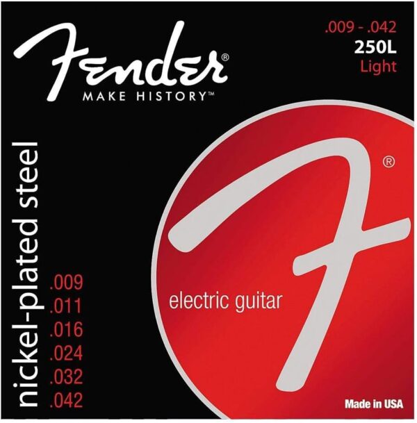 Cuerdas 250L Para Guitarra Eléctrica 09 - 042 Super FENDER XPRO
