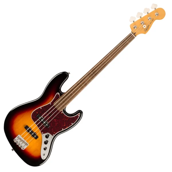Bajo Eléctrico 037-4531-500 4 Cuerdas Jazz Bass Classic Fretless Squier By FENDER XPRO