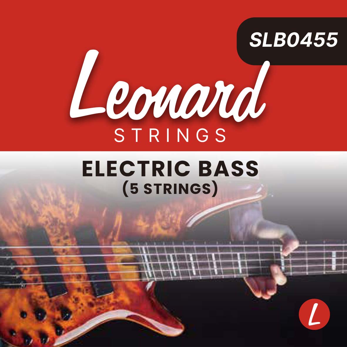 Cuerdas De Bajo 5 Cuerdas SLB0455 Nickel Plated-045/130 LEONARD MJ MUSIC