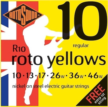 Cuerdas R10 Guitarra Electrica 10-46 Rotosound BREYER