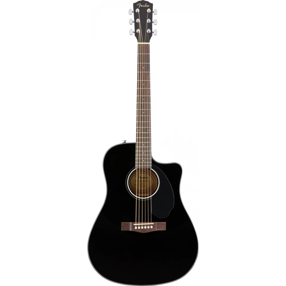 Guitarra Electroacústica CD-60SCE Black 097-0113-006 FENDER XPRO