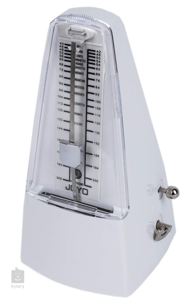 Metronomo De Péndulo JM-69W Blanco Joyo LA FUSA