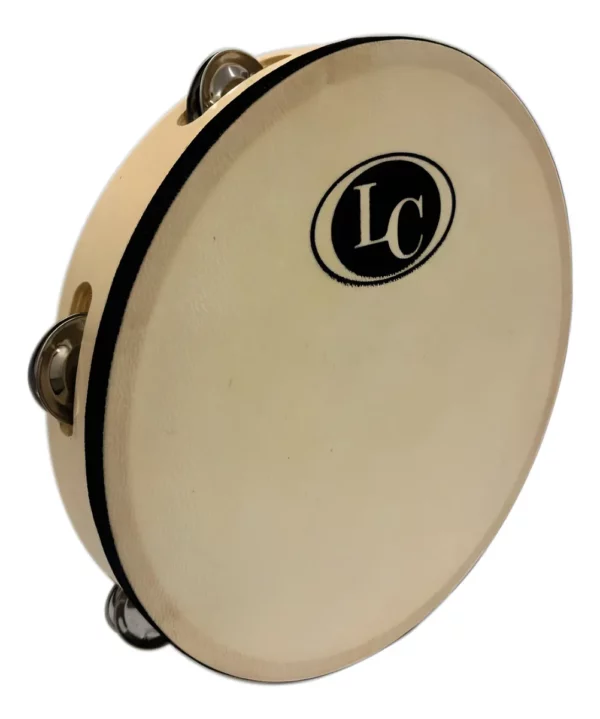 Pandero Pandereta LCP25 25cm Con Parche Y 12 Sonajas Latin Custom FAMA
