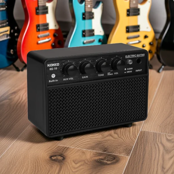 Amplificador KG-10 Para Guitarra Batería Recargable 10 Watts Kokko KAIRON