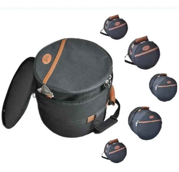 Funda E23 Set Batería 5 Cuerpos 12 , 13 , 14 , 16 Y 22 Premium Jinchuan BASE