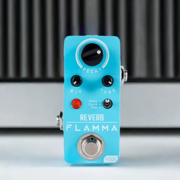 Pedal FC02 Para Guitarra Eléctrica Reverb Flamma KAIRON IVA 10,5%