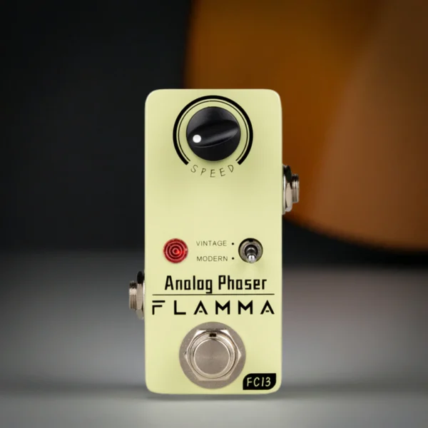 Pedal FC13 Mini Analog Phaser Para Guitarra Eléctrica Flamma KAIRON IVA 10,5%