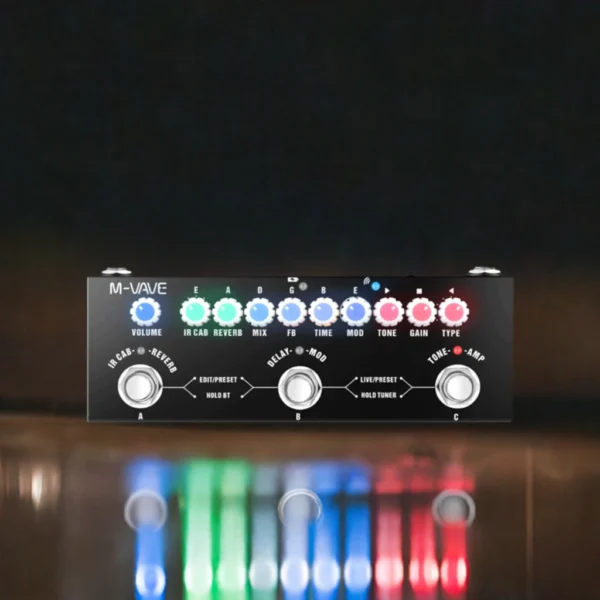 Pedalera Multiefecto Cube Baby Simulacion De Gabinetes IR Para Guitarra M-VAVE KAIRON IVA 10,5%