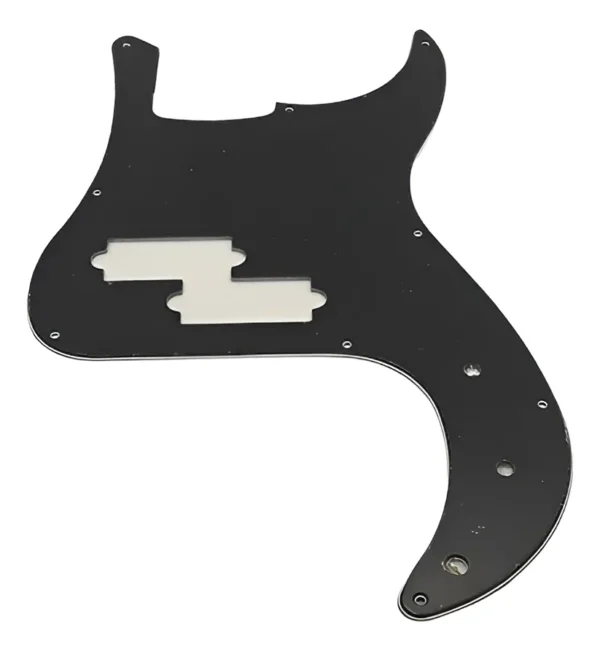 Pickguard H2002 BWB Bajo T/Precision Color Negro Tricapa KD LA FUSA
