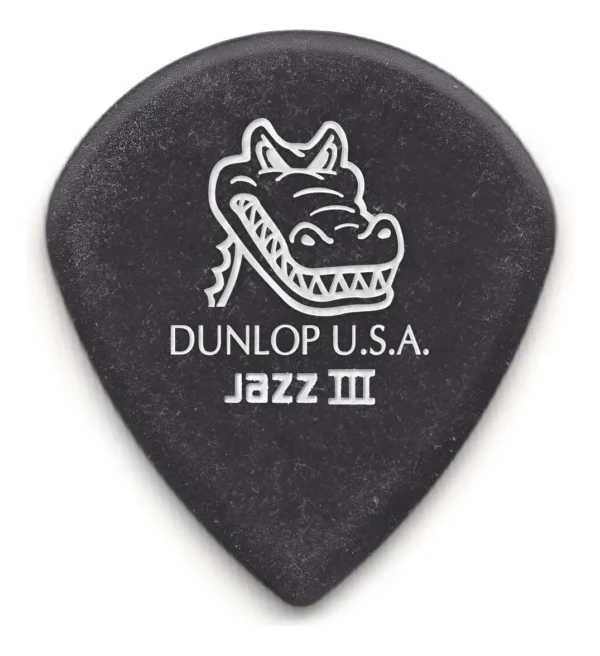 Púa 571p1.4 Gator Grip Jazz III Negro Jim Dunlop MUSIC SOLUTIONS