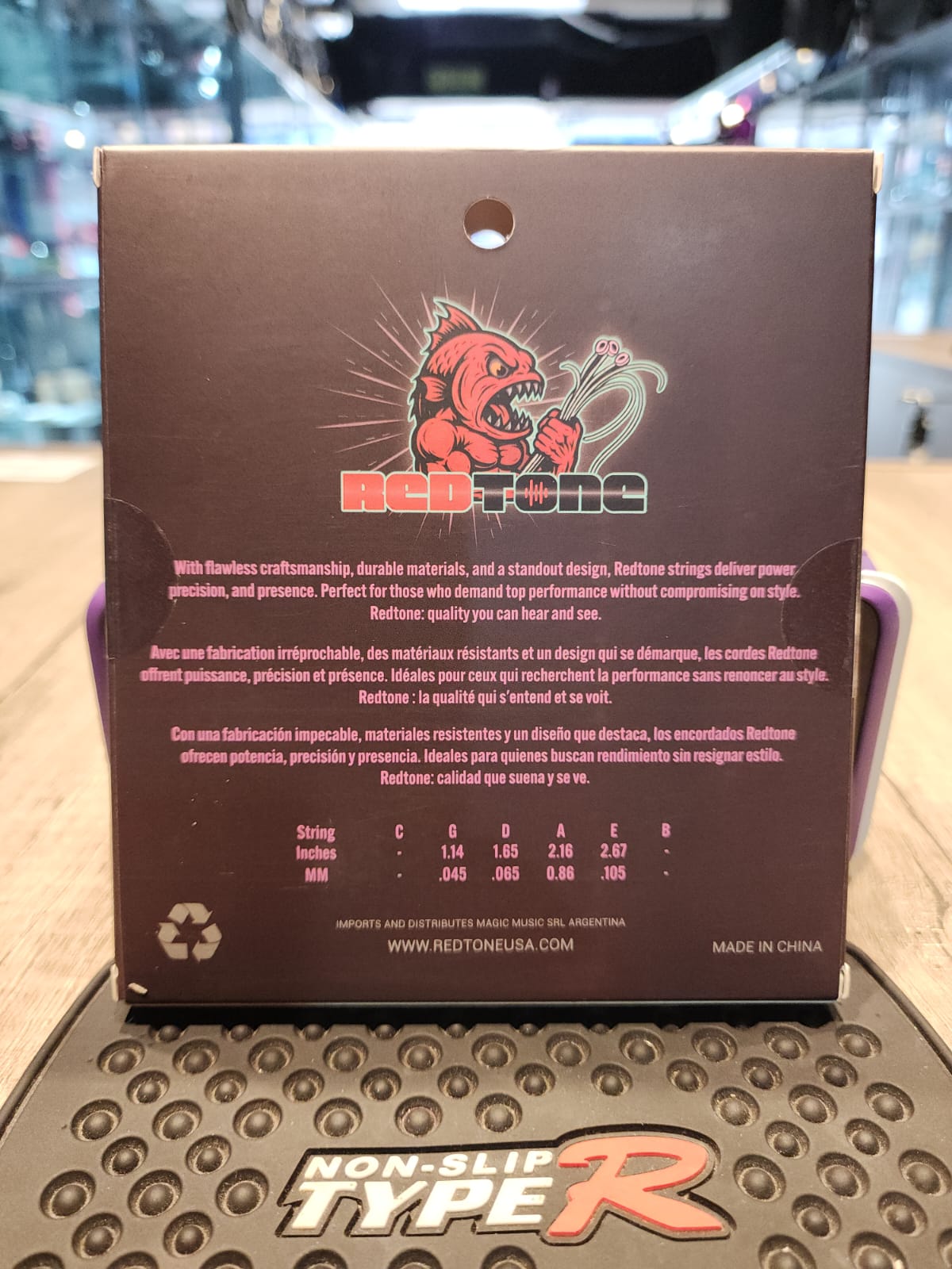 Cuerdas Para Bajo RB45-105 4 Cuerdas Redtone MAGIC MUSIC - Imagen 2