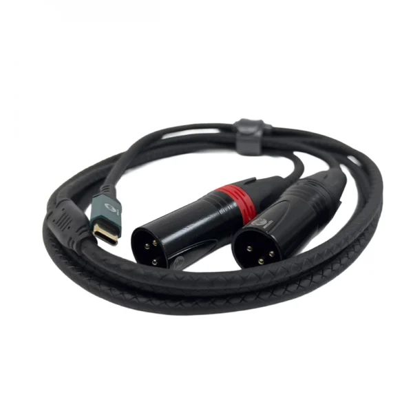 Cable CS-XLR-X2-USBC-2 USBC A 2 Xlr Macho De 2 Metros VMR Audio XPRO