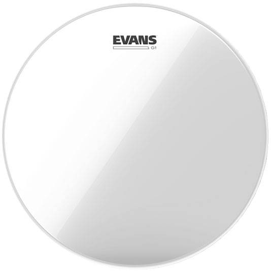 Parche G1 Transparente TT14G1 Capa Simple 14" Evans MJ MUSIC