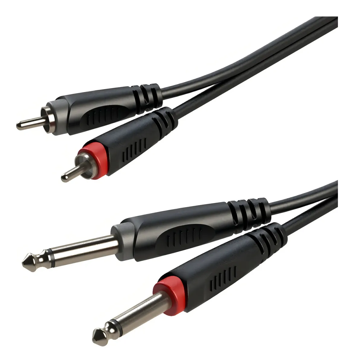 Cable SACC150L2 2 RCA A 2 Plug Macho 2 Mt Smart Serie Roxtone SHOWROOM